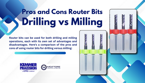 Pros and Cons Router Bits Drilling vs. Milling